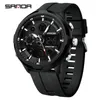 WRISTWATCHES SANDA 9053 ELEKTRONICZNY ZEWARZENIE MARKA MOSIWA I Casual Korean Edition Waterproof Night Glow wielofunkcyjny