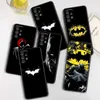 携帯電話バンパーDCコミックサムスンA73 A72 A54 A53 A52S A34 A33 A32 A24 A22 A14 A13 A02S Black Soft Phone Case Y240423