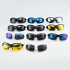 Trend all'aperto, occhiali sportivi alla moda freschi, visione notturna, blackout, occhiali da sole di guida e ciclismo 861