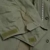 Caps ww2 Korean War Vietnam War US Army M65 jacket Trench Coat Retro Cotton Satin uniform high quality
