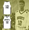 Пользовательский номер number number mens Youth/Kids Ja Morant 12 Crestwood High School Knights White Basketball Jersey 1 Top Stithed S-6xl
