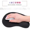 Мышиные навесные запястья отдыхает Sabre Sabre Anime Mouse Pad с поддержкой запястья, не скользящая силиконовая накладка 3D Cartoon Mouse Pad, подходящая для ПК и ноутбука Y240423