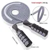 Popias de salto Ródido de altura de acero PVC PVC TPU Jump Rope Ultralight Racing Rope Peel Peel Desgaste Resistente de peso Rope Y240423