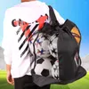 Drawstring Volleyball Sports Equipment Mesh Ball Bag Adjustable Strap Soccer Single Shoulder Wear Resistant Basketball Sack