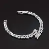 Necklaces 2024 New Wedding Jewelry Set for Women Saudi Arabia 4 Pieces Zirconia Bridal Jewellery Collection Necklace Set
