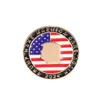 Brump Spettaio Trump Duck Brivoni in lega di metallo USA Flags rendono l'America Great Again Pin Badge