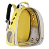 Dog Carrier Breathable Cat Bag Space Pet Outing Backpack Portable Panoramic Transparent Travel