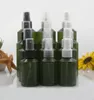 Packing Bottles 10pcs 50ml 100ml 150ml 200ml Plastic Dark Green Empty PET Spray With 3 Colors Sprayer Light Avoiding Mist Bottle T3498640