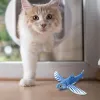 Toys Cat Teaser Toy Durable Cat Toy with Simulation Bird Design Engaging Sounds Motion Pet Supplies for Endless Fun Washable Cat Toy