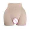 Wholesale Jet Cup Male Masturbation Device Bust Silicone Entity Doll Female Buttocks Inverted Mold Dual Channel Big Ass Fam