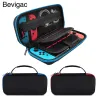 Cases Bevigac Travel Carrying Protective Case Lagring Pouch Bag Box med 20 spelkortsplats för Nintendo Nitendo Nintend Switch Console