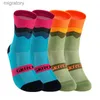 Men's Socks Male and female bicycle compression socks MTB protective socks sports socks grip bar nurse bicycle 4 pairs yq240423