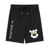 2024 New Summer Shorts Men 's Casual Pants Cotton Fashion Polar Bear Print Prind Beach Pants