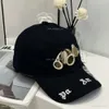 Ângulos de palma hat hat luxurno verão baseball boné algodão tap multicolor clássico estilo palmeira casais