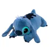 Puppy Doll Blue Plush Long Pillow Toys Girl Sleeping Leg Clamping Plushies Doll Children's Birthday Pillow Gift