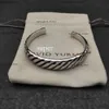 NOUVEAU 2022 David Yurma Bracelet Braceuse Bracelet Bracelet Bijoux Fashion Rétro Rétro Classic Top Quality Bijoux Bijoux Femmes Bracelet Bijoux Festival Gift 262