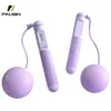 Jump Ropes Counting Ballo Rope Ball Anti Slip Handless Pesa di pesatura Famiglia Famiglia e perdita di peso portatile esterna Y240423