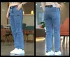 Damesjeans 2024 Nieuwe Koreaanse heren strakke jeans y2k retro blauw product denim panting zakken heren casual straatjeans broek kleding yq240423