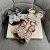 Slipper Children Shoe Bow Bow Princess Shoe Nowe letnie sandały Rhinestone wysokie obcasy Softon podeszwy Non Slip Kid Casual Shoe Zapatos Nia Y240423