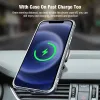 Laddare för Magsafe Magnetic Car Air Vent Wireless Charger Mount 15W snabb trådlös laddningstelefonhållare för iPhone 13 12 Mini Pro Max