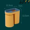 Têtes jjyy multifonction étanche du support mural étanche du support de brosse à dents support de brosse à dents avec outil d'accessoires de salle de bain en tasse