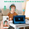 Cameras Dinosaur Kids Headphones Boys with Microphone Wireless Bluetooth Headset Headphones for Kids with Hd Sound for Birthday Gift