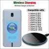 Chargers Qi Wireless Charger -mottagare för Samsung Galaxy J3 J5 J7 J4 J6 J8 J4+ J6+ Pro 2017 2018 Wireless Charging Micro USB Adapter