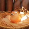 Créativité Shiba INU Forme d'oeuf réaliste PVC DÉCOR DÉCOR DÉCORA