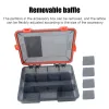 Accessoires vissen tackle doos lokaas lokken haakboxen plastic opslagcase hoge sterkte vissen tackle container casefishing accessoires