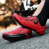 Lixingming Cycling Shoes Road Bike Men Racing Contest 셀프 잠금 속도 자전거 운동화 여성 SPD 클리트 사이클링 신발 240416