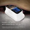 Nav uslion 8 port USB -laddare nav Snabbavgift 3.0 LED Display Multi USB Charging Station Mobiltelefon Desktop Wall Home EU Plug