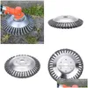 String Trimmers Grass Trimmer 200Mm Steel Wire Head Brush Cutter Dust Removal Plate For Lawnmower T200115 Drop Delivery Home Garden To Dhzod