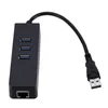 USB3.0 Gigabit Ethernet Adapter 3 porty USB 3.0 Hub USB do RJ45 LAN Network Card dla MacBook Mac Desktop + Micro USB ładowarkę