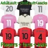 23 24 Milans Ibrahimovic Giroud Soccer Jerseys 2023 Pulisic Theo Tonali Reijnders Shird Romagnoli Rafa Leao S.Castillejo Reijnders Loftus-Cheek Football Uniorm