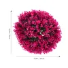 Decoratieve bloemen eucalyptus grasbal plantenballen kunstmatige topiary sinaasappel decor boom indoor plastic moeder faux planten