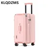 Bagaż Klqdzms 22 „26” 28 ”30" 32 "bagaż duża pojemność Trolley Case PC Zagustane hasło do suwaku 34 -calowe kobiece walizka dla kobiet