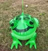 PVC -Luftballons aufblasbarer glühender Frosch mit elastischem Seil, der Kinder hüpft039s Glow Toy Ballon Quietschbein3341468