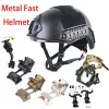 Tillbehör Militär Metall Fast Helmet L4G24 Tactical Wilcox Night Vision Goggles Headset PVS14 J Arm NVG Side Mount Bracket Adapter AK47