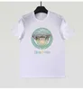 T-shirts masculins Designer Luxury Summer mince coton soyeux coton Hot Diamond Beauty Head à manches courtes Coube à cou rond