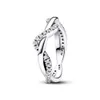 925 anello argento scintillanti anello del cuore heart della principessa anello da braccio da donna dighe dono dighe gioielli gratuiti