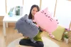 Toys Kawaii Cat Pillow With PP Cotton inside Biscuits Kids Toys Doll Plush Baby Toys Big Cushion Cover Peluche Gift for friends kids