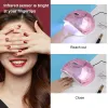 Kits Smart Sensor Nail Lamp Colorful Metallic Nail Polish Dryer 39 Dual Light Source Uv Led Nail Art Tool Lamp Light Therapy Hine