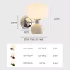Wall Lamp LED French Cream Lights Nordic Bedroom Bedside Pumpkin Children Lamps For Living Room Aisle Hallway Balcony