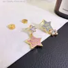 Luxe mui mui earring ontwerper oorbel voor vrouw hart oorring miaos miaos nieuwe oorbellen met vijf puntige sterren en diamanten letter oorbellen zoete en koele stijl smal