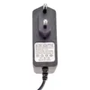 2024 ESCAM EU AU UK US PLICK Typ 12V 1A 5,5 mm x 2,1 mm Strömförsörjning AC 100-240V till DC Adapter Plug för CCTV-kamera / IP-kamera2. För 12V 1A DC -adapter