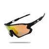 Óculos de sol 5 lentes de bicicleta de bicicleta de bicicleta UV400 Óculos de sol esportivos para homens Mulheres anti -brilho de óculos de ciclismo leve