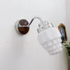 Wall Lamp Nordic Modern Retro Bungalow Bedroom Bedside Prague Hall Glass Interior Decoration G9