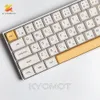 140 tasti Mieli di latte Keycap coreano PBT Sublimation XDA Profilo per Switch Cherry MX Layout fai -da -te tastiera meccanica 240419