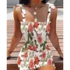 Vrouwen sexy slanke korte jurk slash nek strapless schede slip jurk zomer strand dames mode strappy mouw bloemenprint jurk 240419