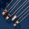Mode Luxus Blarry Designer Halskette gegen Golden Diamond Schlangenknochen Halskette für Frauen mit weißer Fritillaria und rotem Schmuck mit Logo und Geschenkbox